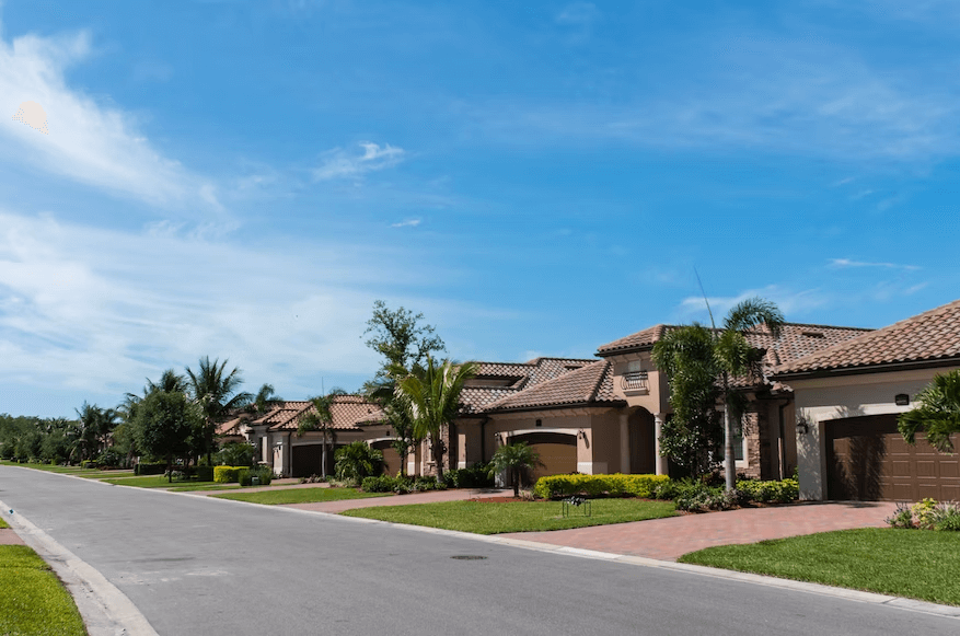 The Asset of Real Estate Properties Image of several houses in a row